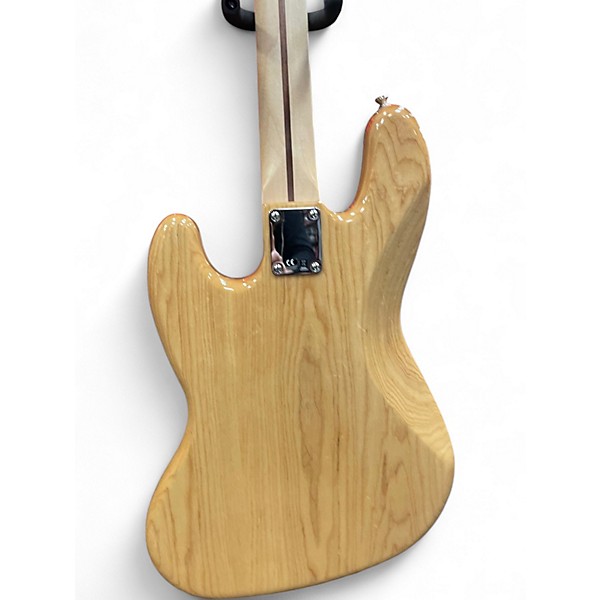 Used 2018 Fender Special Edition Deluxe Jazz Bass Ash with Pau Ferro Natural Electric Bass Guitar