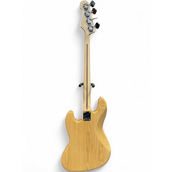 Used 2018 Fender Special Edition Deluxe Jazz Bass Ash with Pau Ferro Natural Electric Bass Guitar