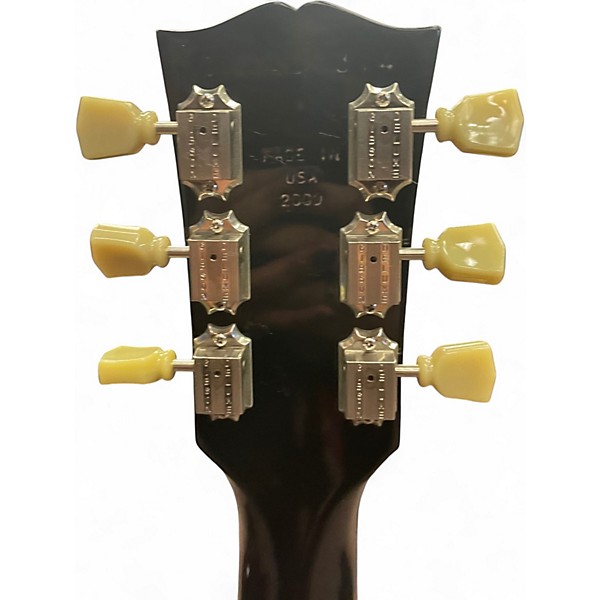 Used 2009 Gibson Les Paul Studio Black Solid Body Electric Guitar