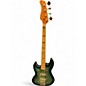 Used Sire marcus miller v10 left handed trans green Electric Bass Guitar thumbnail