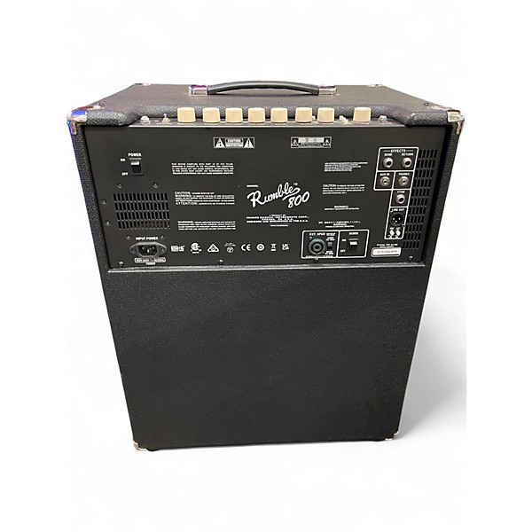 Used Fender  RUMBLE 8008 Bass Combo Amp