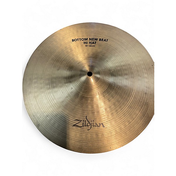Used Zildjian 14in New Beat Hi Hat Pair Cymbal