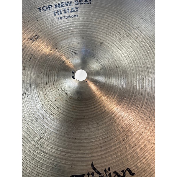 Used Zildjian 14in New Beat Hi Hat Pair Cymbal