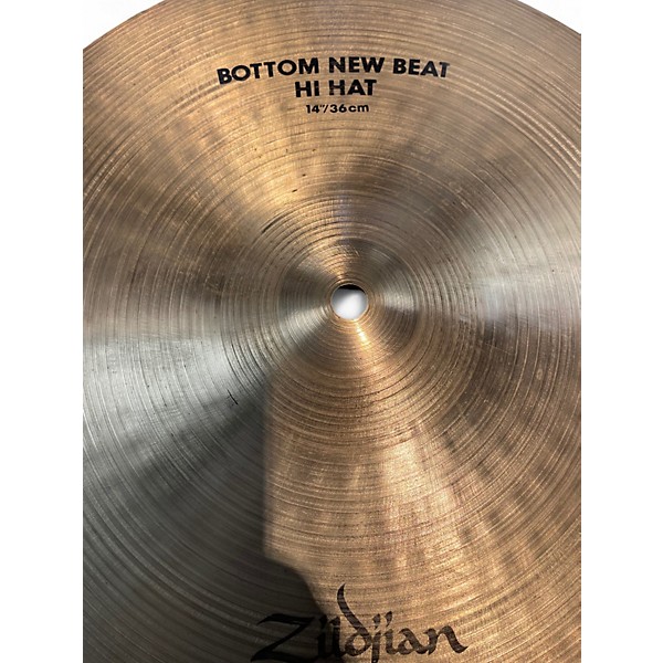 Used Zildjian 14in New Beat Hi Hat Pair Cymbal