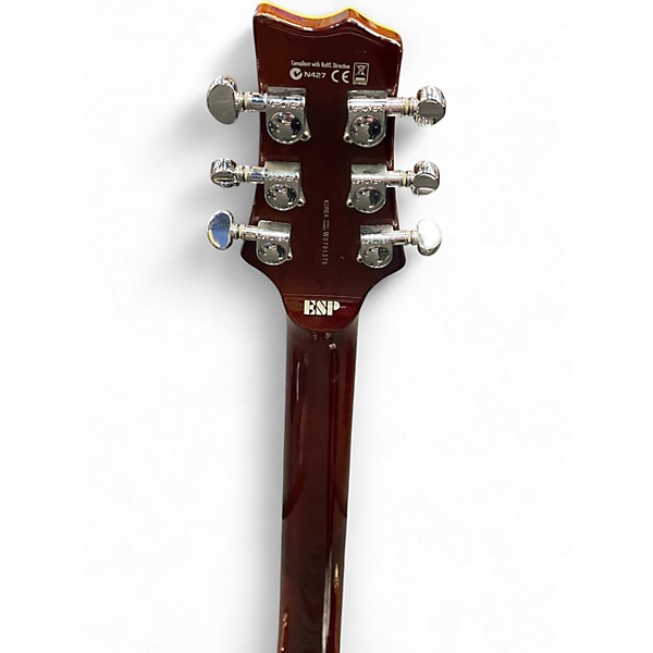 Used ESP LTD PB-500 Sunburst Solid Body Electric Guitar