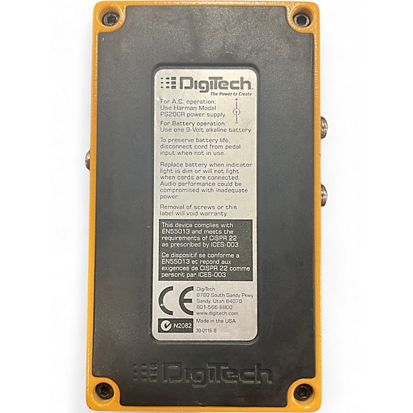 Used DigiTech Crossroads Eric Clapton Overdrive Effect Pedal