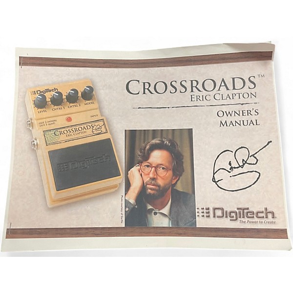 Used DigiTech Crossroads Eric Clapton Overdrive Effect Pedal