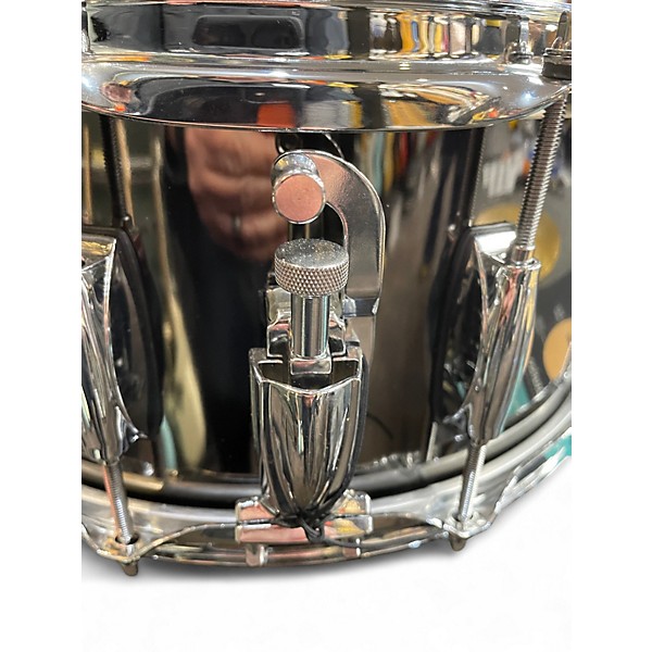 Used Gretsch Drums 14X6.5 Full Range Snare BLACK NICKEL Drum