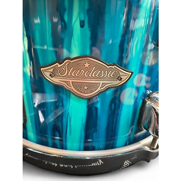 Used TAMA 10X7 STARCLASSIC TOM BLUE AURORA Drum