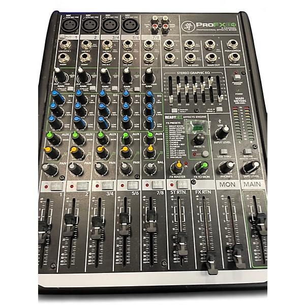 Used Mackie Profx8v2 Unpowered Mixer
