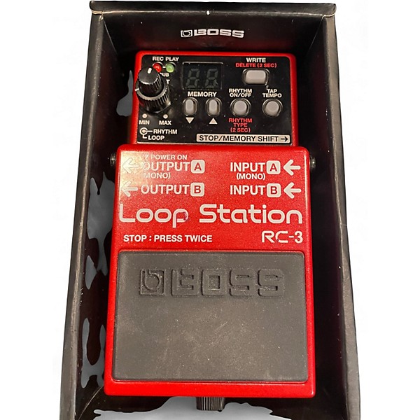 Used BOSS RC3 Loop Station Pedal