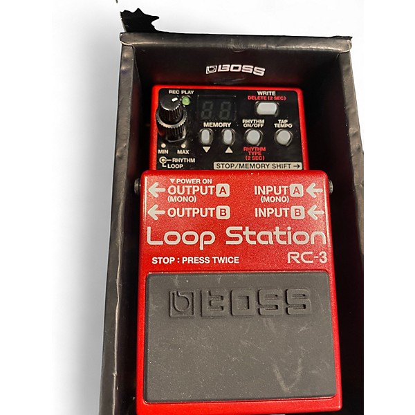 Used BOSS RC3 Loop Station Pedal