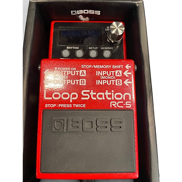 Used BOSS RC5 Loop Station Pedal