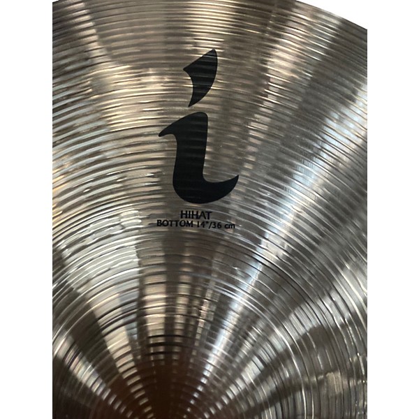 Used Zildjian 14in I Series Hi Hats Cymbal