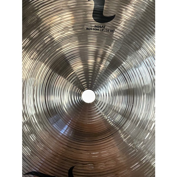 Used Zildjian 14in I Series Hi Hats Cymbal