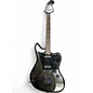 Used Squier Limited Edition Affinity Series Jaguar Metallic Black Solid Body Electric Guitar thumbnail
