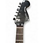Used Squier Limited Edition Affinity Series Jaguar Metallic Black Solid Body Electric Guitar