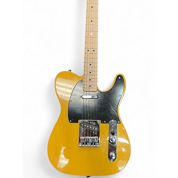 Used Squier Sonic Telecaster Maple Fingerboard Butterscotch Blonde Solid Body Electric Guitar