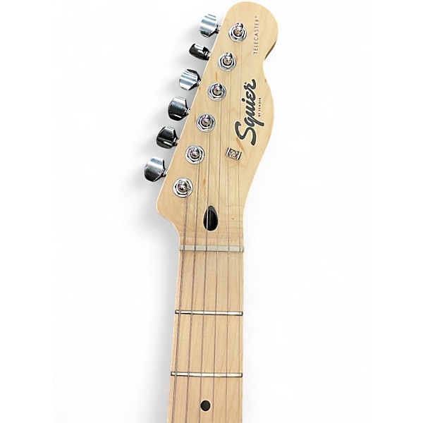 Used Squier Sonic Telecaster Maple Fingerboard Butterscotch Blonde Solid Body Electric Guitar