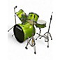 Used Yamaha 5 Piece Gigmaker Apple Green Drum Kit