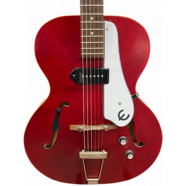 Used Epiphone CENTURY RED Hollow Body Electric Guitar