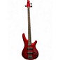 Used Ibanez SR300 Candy Apple Red Metallic Electric Bass Guitar thumbnail