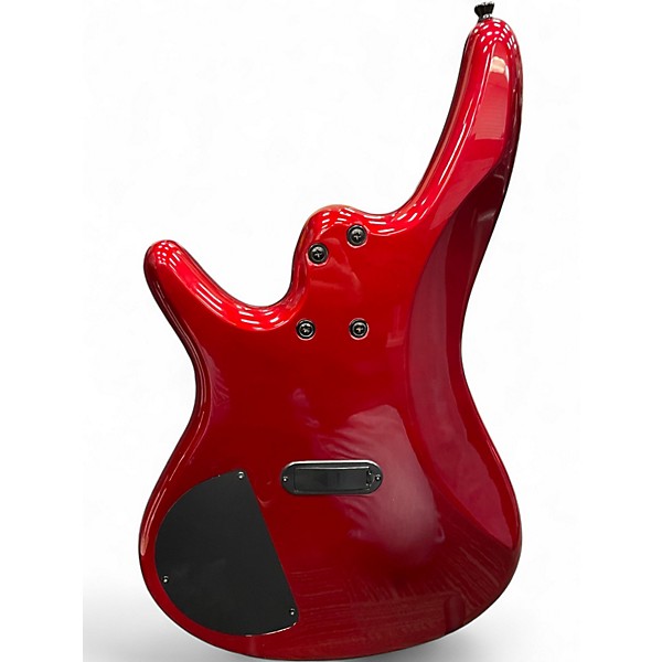 Used Ibanez SR300 Candy Apple Red Metallic Electric Bass Guitar