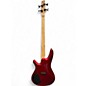Used Ibanez SR300 Candy Apple Red Metallic Electric Bass Guitar