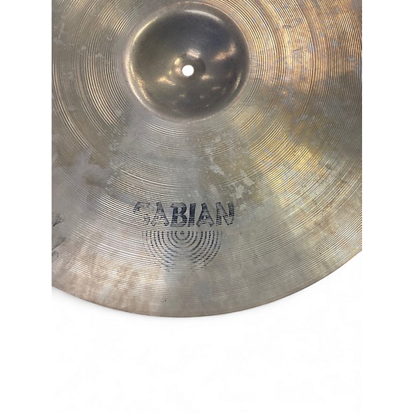 Used SABIAN 22in AAX X-Plosion Ride Cymbal