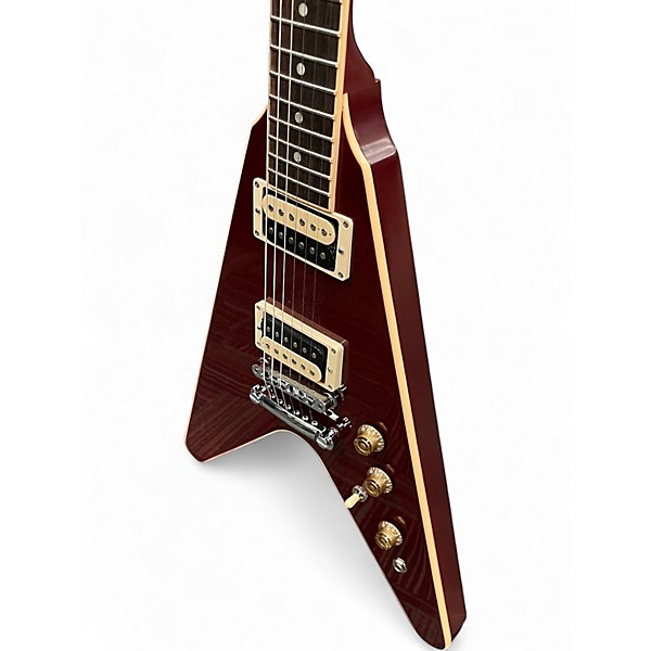 Used 2016 Gibson Flying V Wine Red Solid Body Electric Guitar