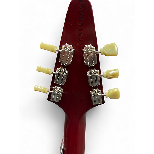 Used 2016 Gibson Flying V Wine Red Solid Body Electric Guitar