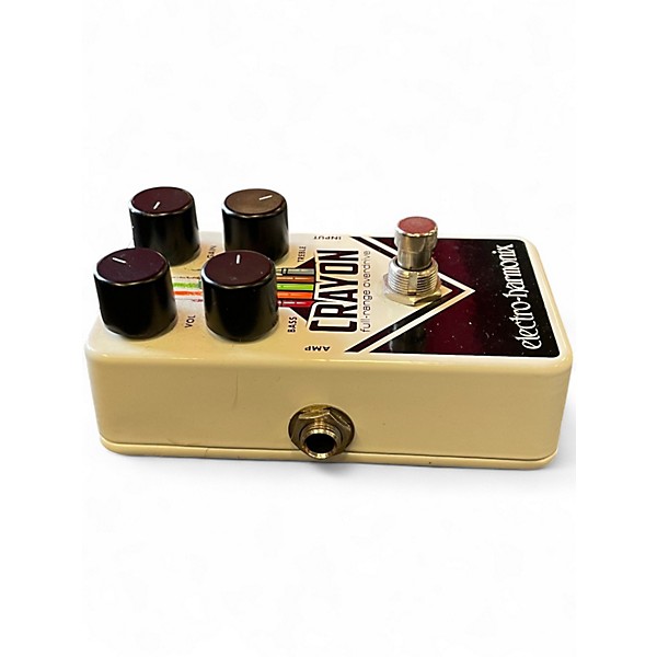 Used Electro-Harmonix Crayon Full Range Overdrive Effect Pedal