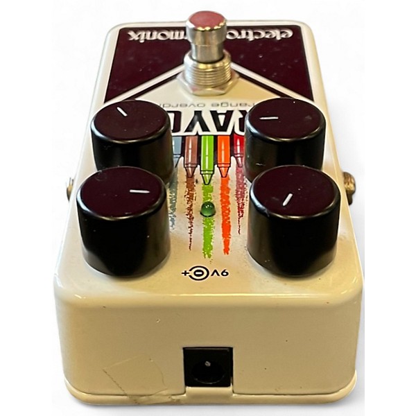 Used Electro-Harmonix Crayon Full Range Overdrive Effect Pedal