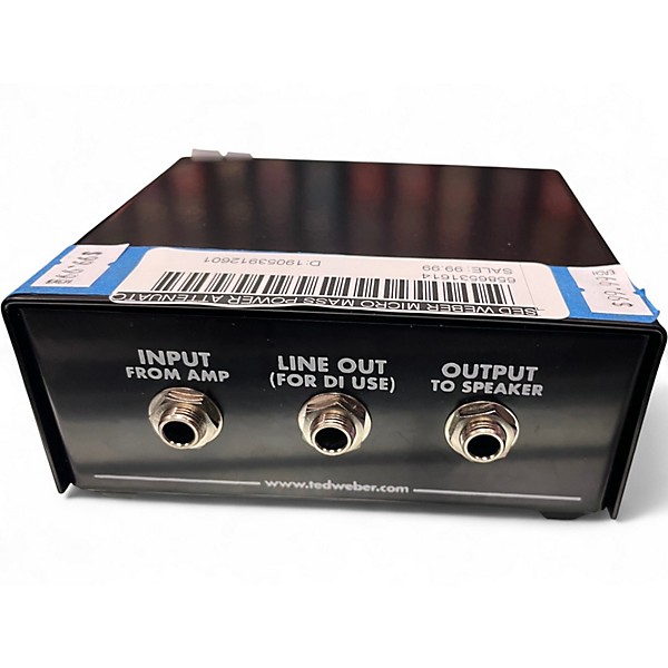 Used Weber MICRO MASS Power Attenuator