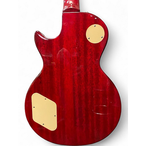 Used Epiphone Les Paul Standard Plus Cherry Sunburst Solid Body Electric Guitar