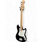 Used Squier Bronco Black Electric Bass Guitar thumbnail