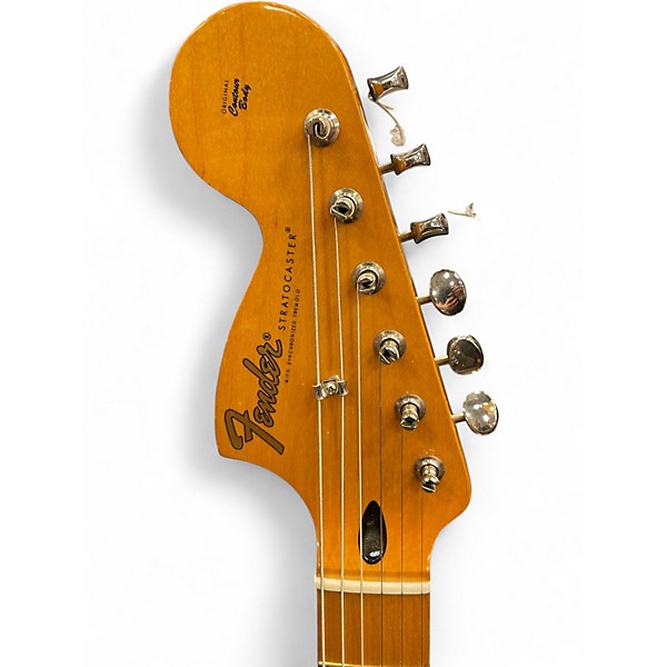 Used Fender Jimi Hendrix Stratocaster 3 Color Sunburst Solid Body Electric Guitar