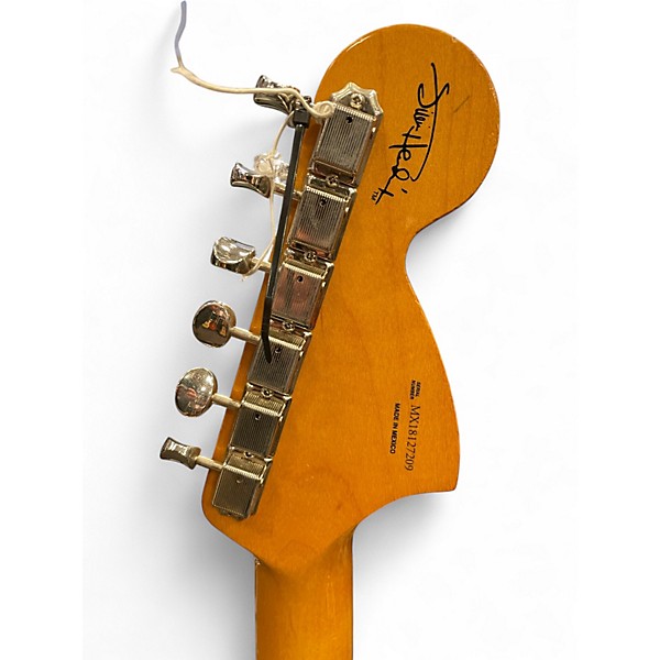 Used Fender Jimi Hendrix Stratocaster 3 Color Sunburst Solid Body Electric Guitar