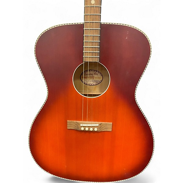 Used Recording King ROST-7-TS Sunburst Acoustic Guitar