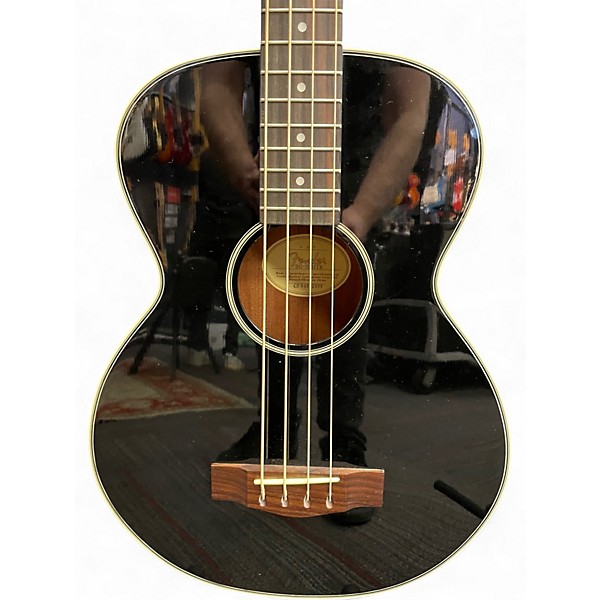Used Fender BG-31 MTB Black Acoustic Bass Guitar