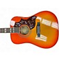 Used Epiphone Hummingbird Pro Dark Cherry Burst Acoustic Electric Guitar