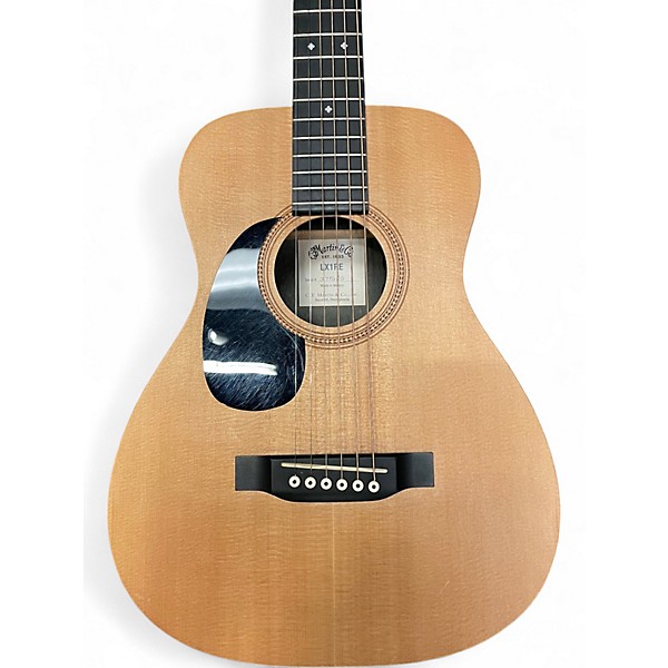 Used Martin LX1RE Natural Acoustic Electric Guitar