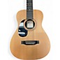 Used Martin LX1RE Natural Acoustic Electric Guitar