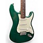 Used Squier Standard Stratocaster GREEN SPARKLE Solid Body Electric Guitar