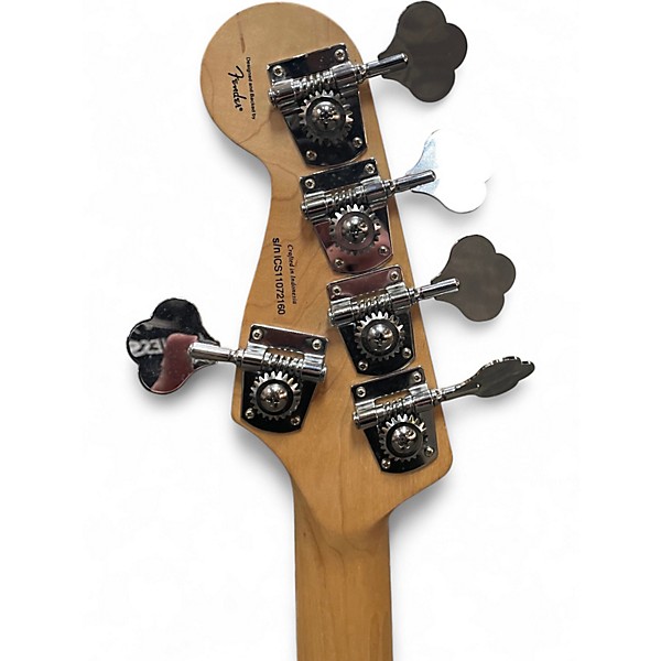 Used Squier Vintage Modified Jazz Bass V Natural Electric Bass Guitar