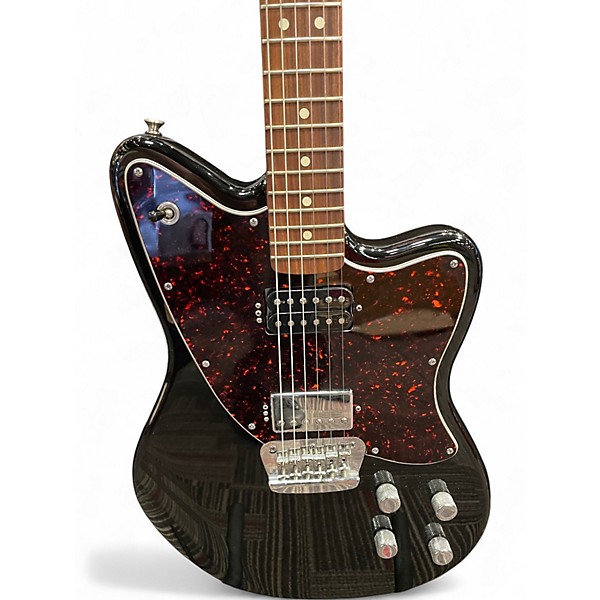 Used Fender Deluxe Series Toronado Black Solid Body Electric Guitar