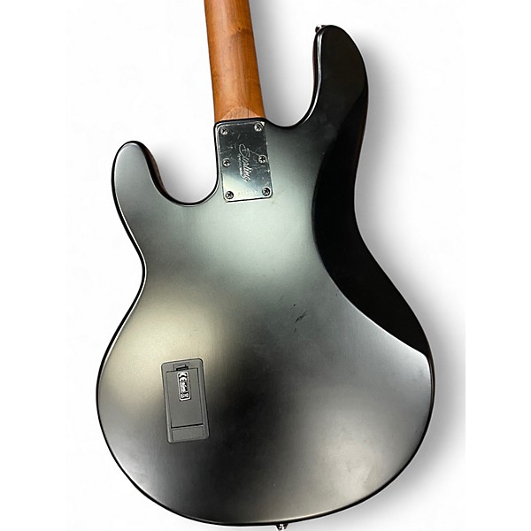 Used Sterling by Music Man Stingray Bass Ray34PB Dark Scarlet Burst Electric Bass Guitar