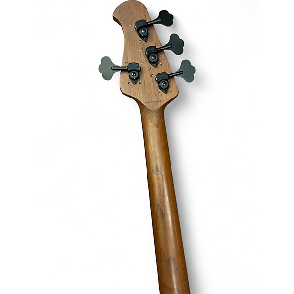 Used Sterling by Music Man Stingray Bass Ray34PB Dark Scarlet Burst Electric Bass Guitar