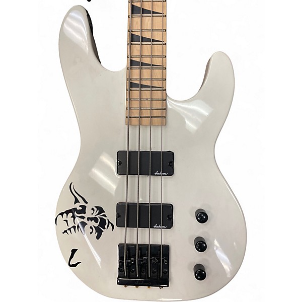 Used Jackson ELECTRIC BASS Alpine White Electric Bass Guitar
