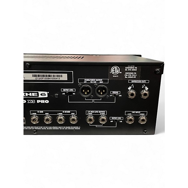 Used Line 6 Pod X3 Live Amp Modeler Effect Processor